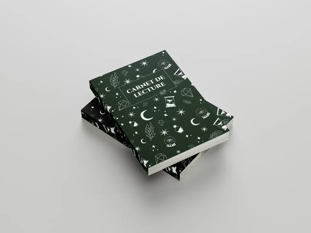 Carnet de lecture - Vert