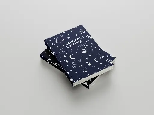 Carnet de lecture - Bleu
